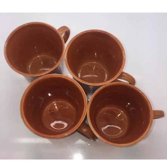 FRESCO Vtg 60’s Mid-Century Modern Set of 4 Mugs - Picture 7 of 10